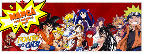 Mangá você encontra aqui no Ponto do Gibi