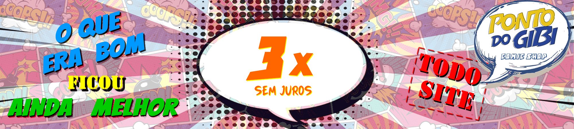 Parcelamento em até 3x sem juros no Mercado Pago